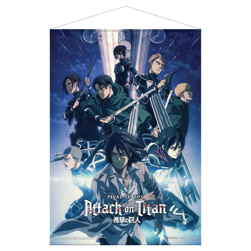 Aot Final Season Fabric Wallscroll K 2 - Figurine